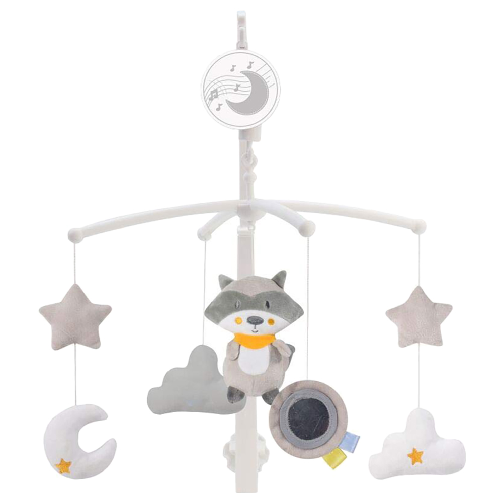 Konig Kids - Bed Bell Racoon Mobile Plush & Hanging Toy