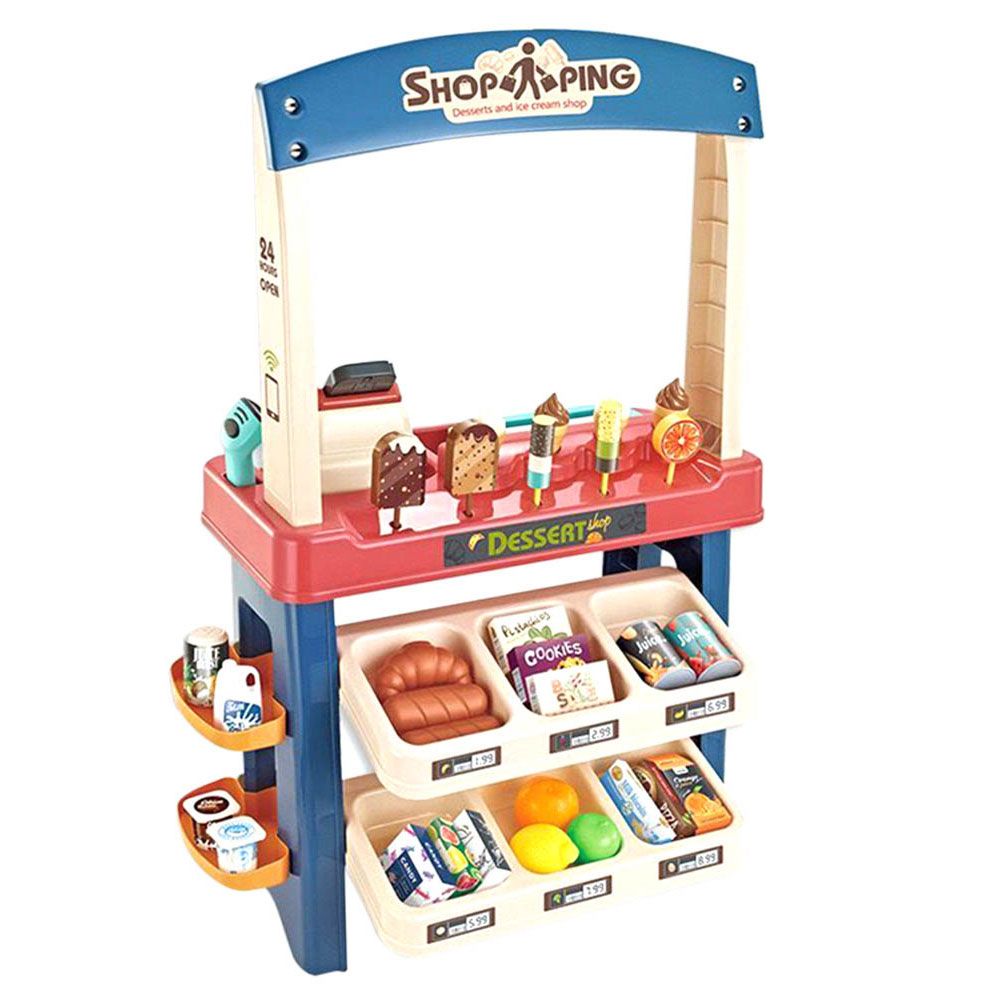 Little Angel Kids Toys Dessert Shop Playset With Ice Cream