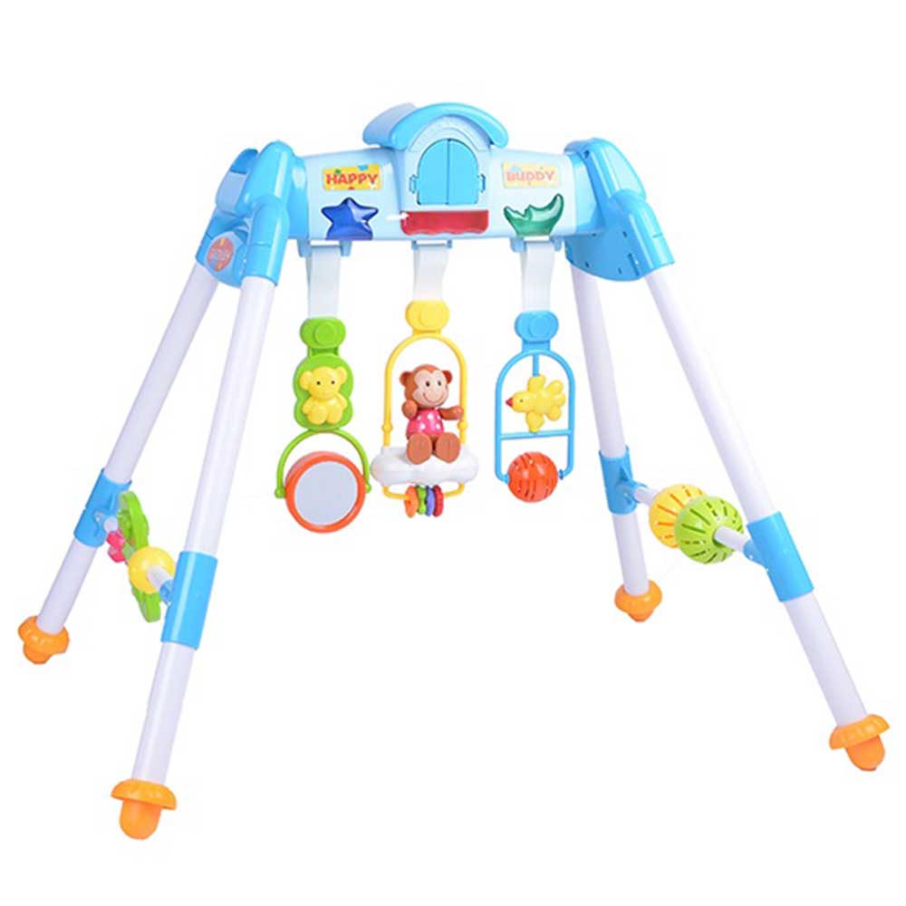 Goodway - Baby Play Gym Activity Center With Hanging Toys - Blue