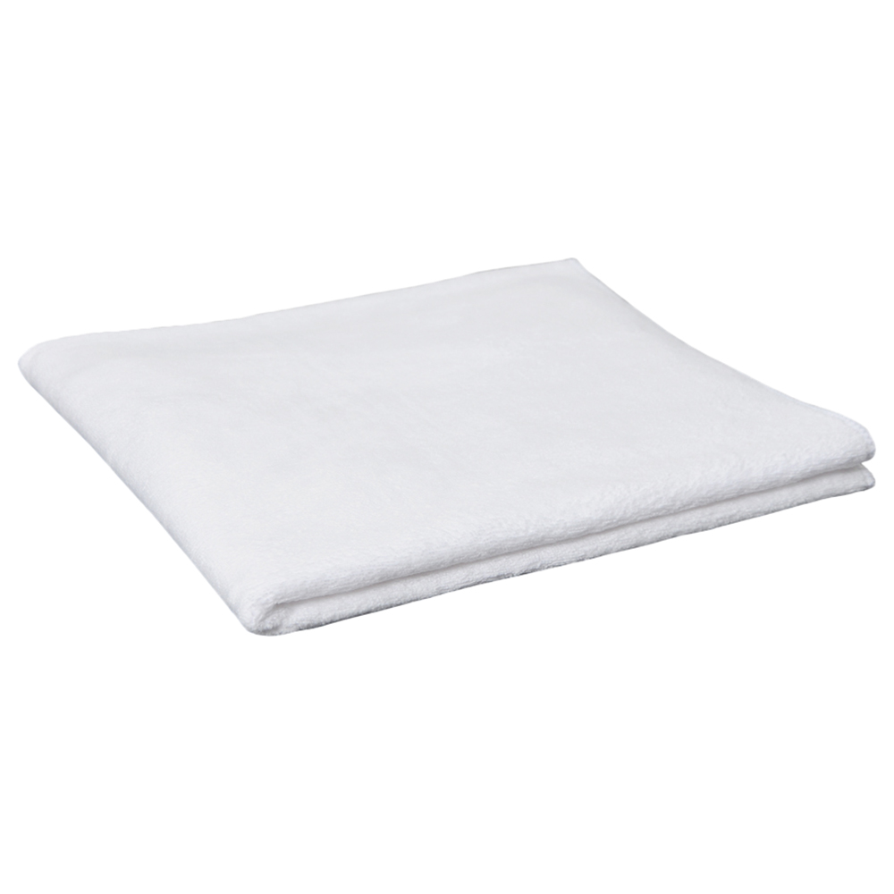 Night Angel - Soft Baby Bath Towel - White