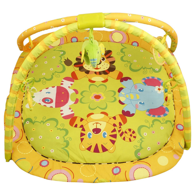 Mastela - Baby Play Mat Activity Gym For Newborn - Yellow