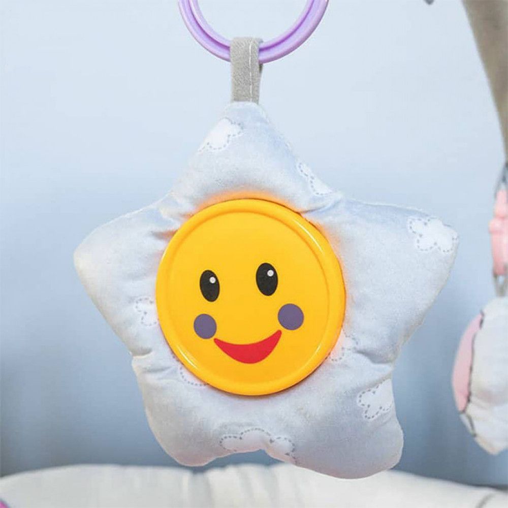 Little Angel Baby Round Comfy Gym Play Mat - Pink