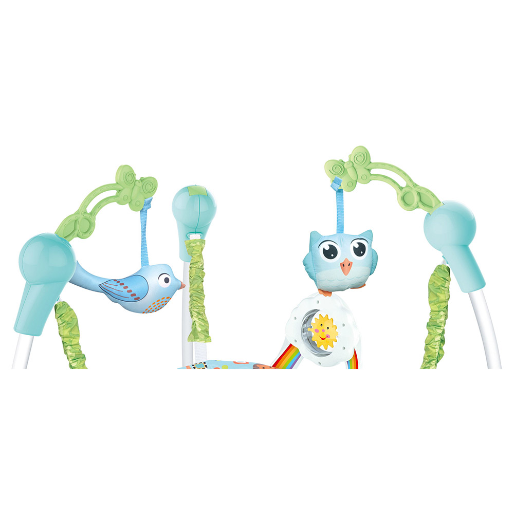 Little Angel Baby Jumper & Activity Bouncer Seat With Toys - Blue
