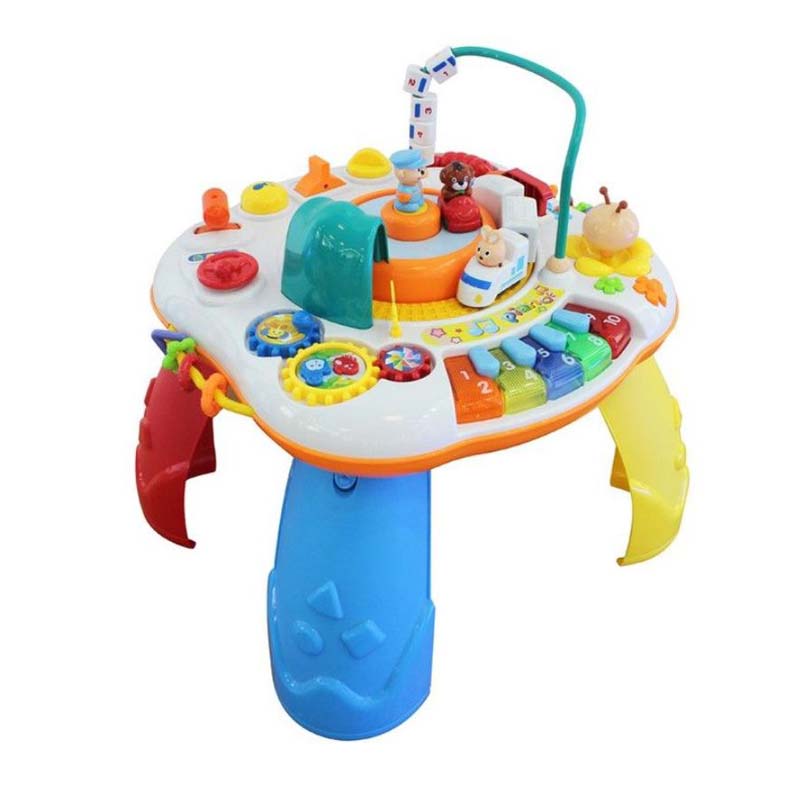 Goodway - Baby Activity Table With Piano Keys & Interactive Toys