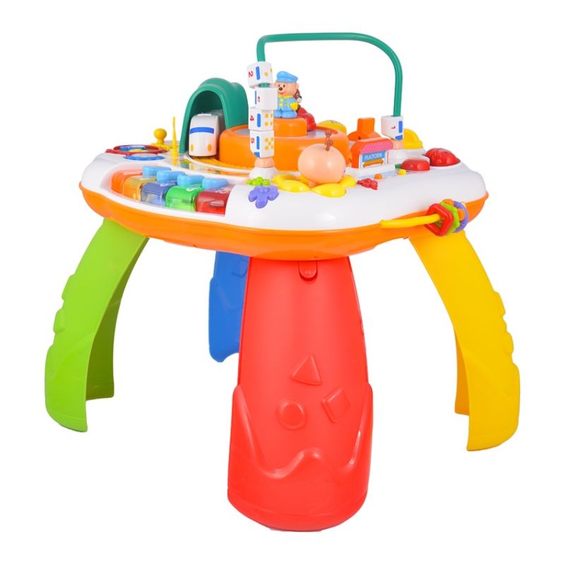 Goodway - Baby Activity Table With Piano Keys & Interactive Toys