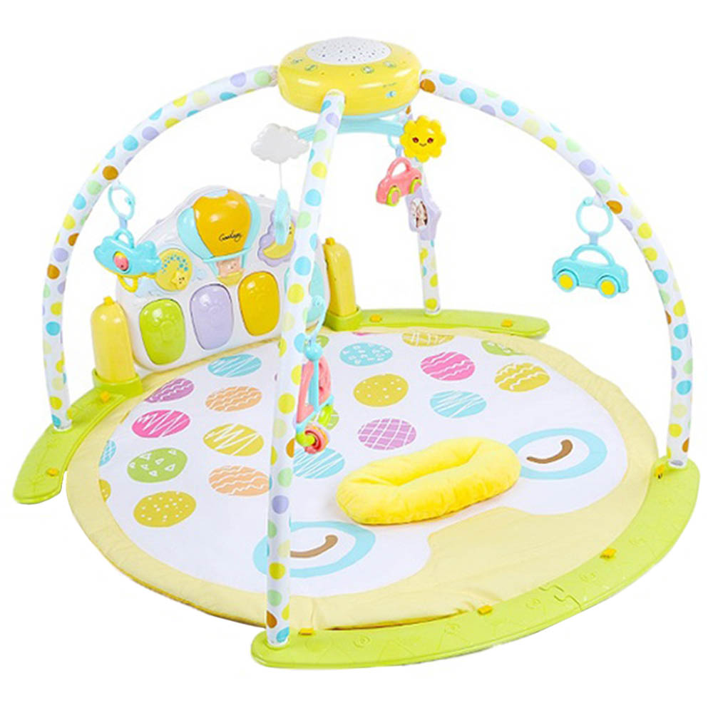 Goodway - Baby Musical Play Gym Activity Mat With Hanging Toys