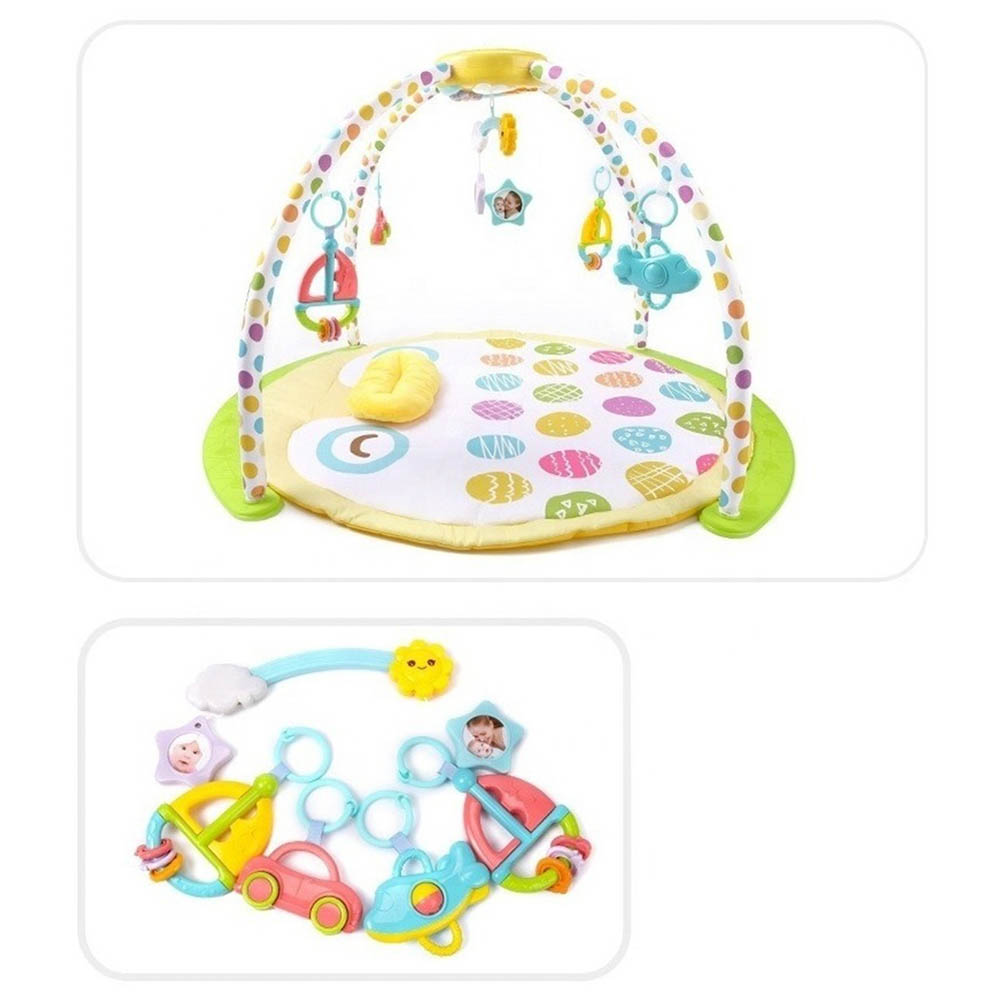 Goodway - Baby Musical Play Gym Activity Mat With Hanging Toys