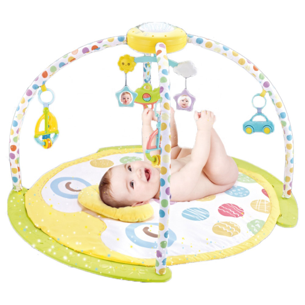 Goodway - Baby Musical Play Gym Activity Mat With Projector