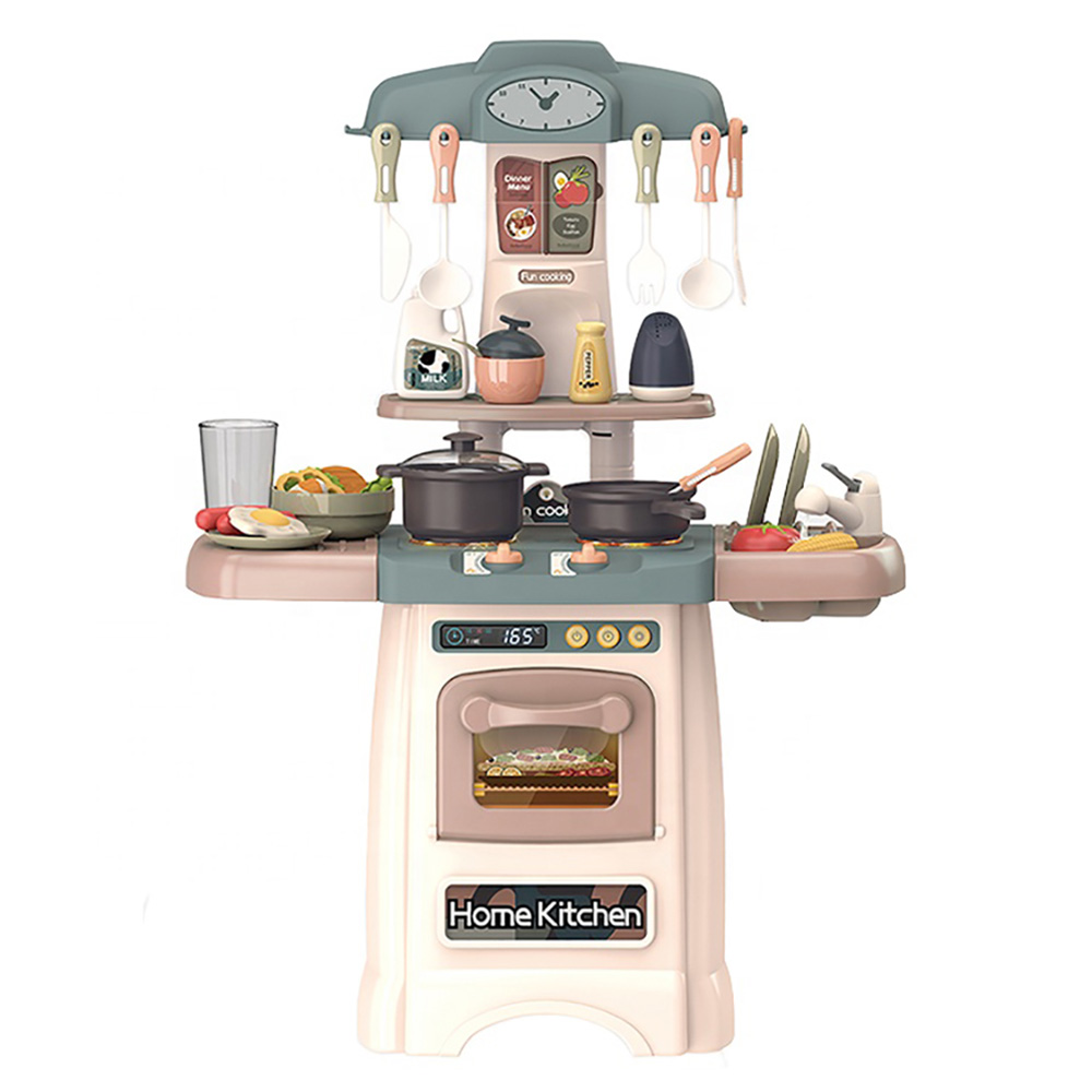 Beibe Good -  Kids Toys Kitchen Pretend Play 29pcs - Green/Brown
