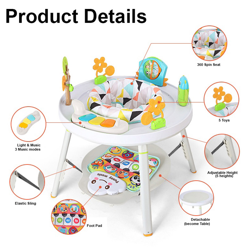 Little Angel - Baby Jumper & Bouncer 2-In-1 Musical Activity Center