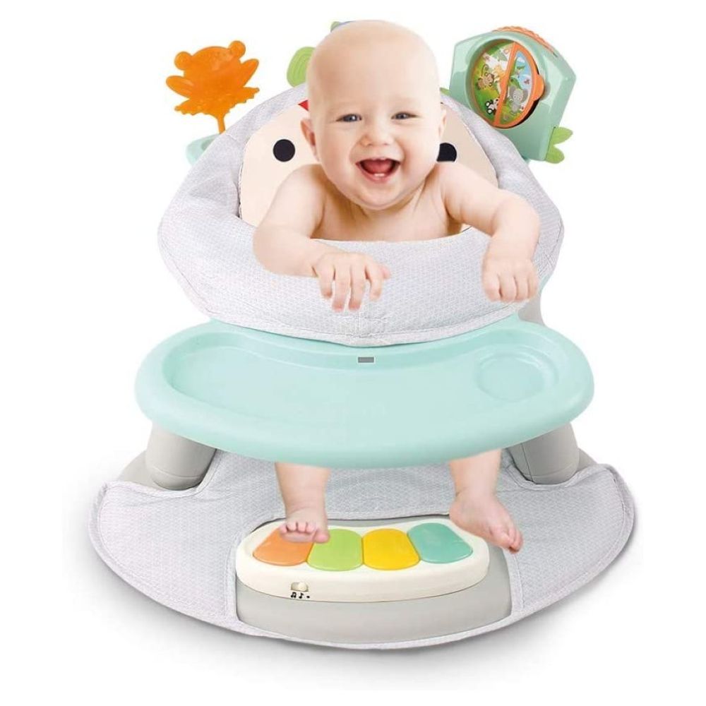 Little Angel Baby Feeding Chair 2-In-1 Booster Seat & Activity Center