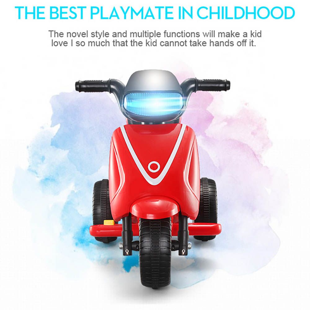 Little Angel Baby Ride On Electric Musical Scooter -Red