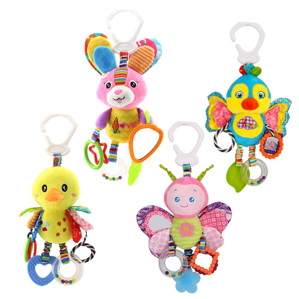 Little Angel - Soft Hanging Toy For Stroller & Car Seat - Butterfly