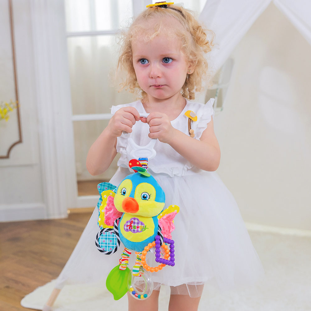 Little Angel - Soft Hanging Toy For Stroller & Car Seat - Bird