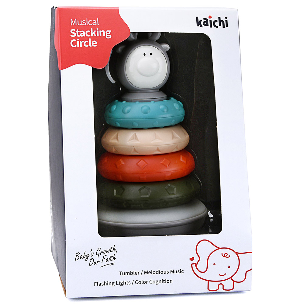 Kaichi - Musical Stacking Circle Rings Baby Toy