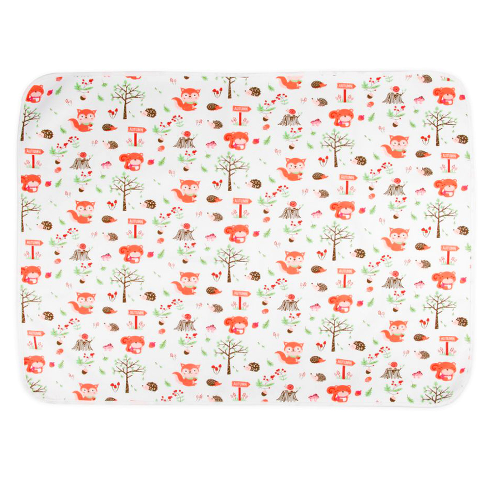 Night Angel - Waterproof Portable Foldable Baby Diaper Changing Mat - Autumn