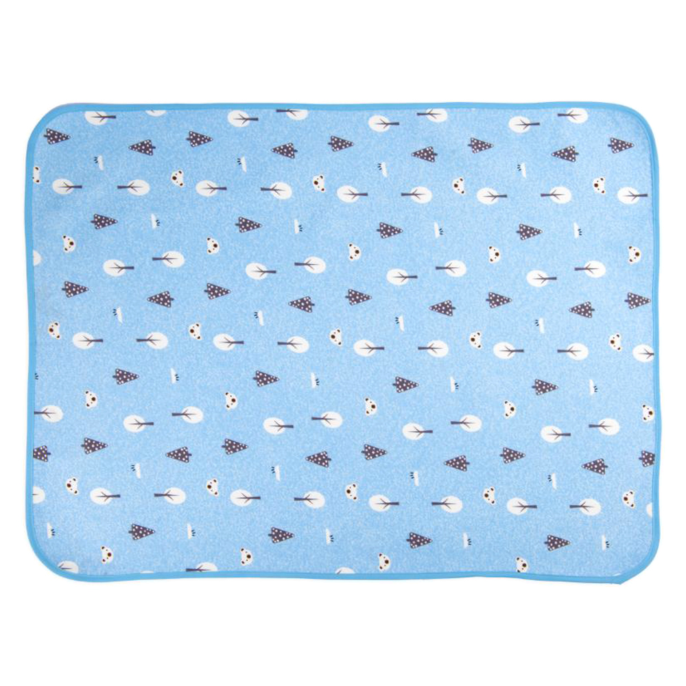 Night Angel - Waterproof Portable Foldable Baby Diaper Changing Mat - Blue