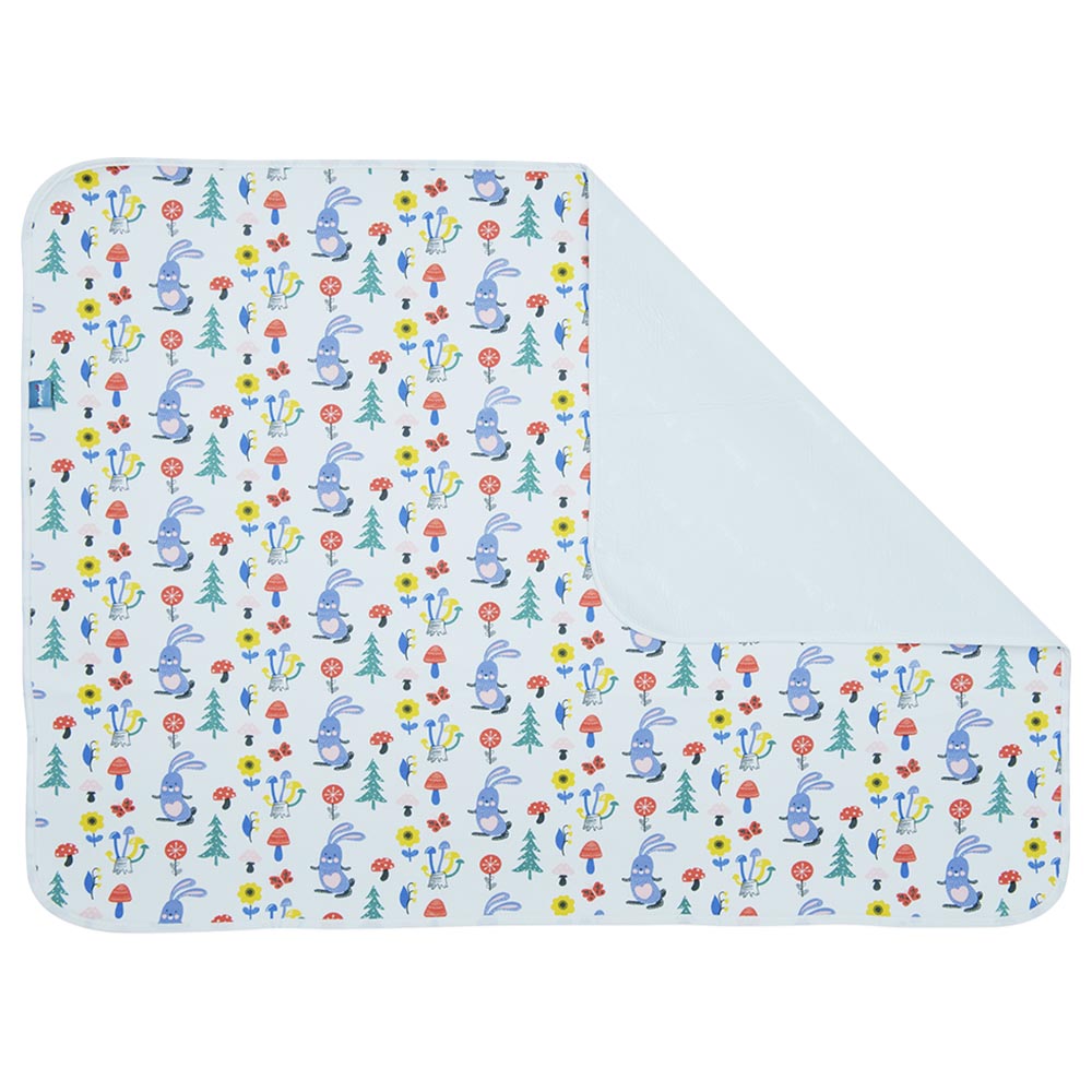 Night Angel - Waterproof Portable Foldable Baby Diaper Changing Mat - Rabbit