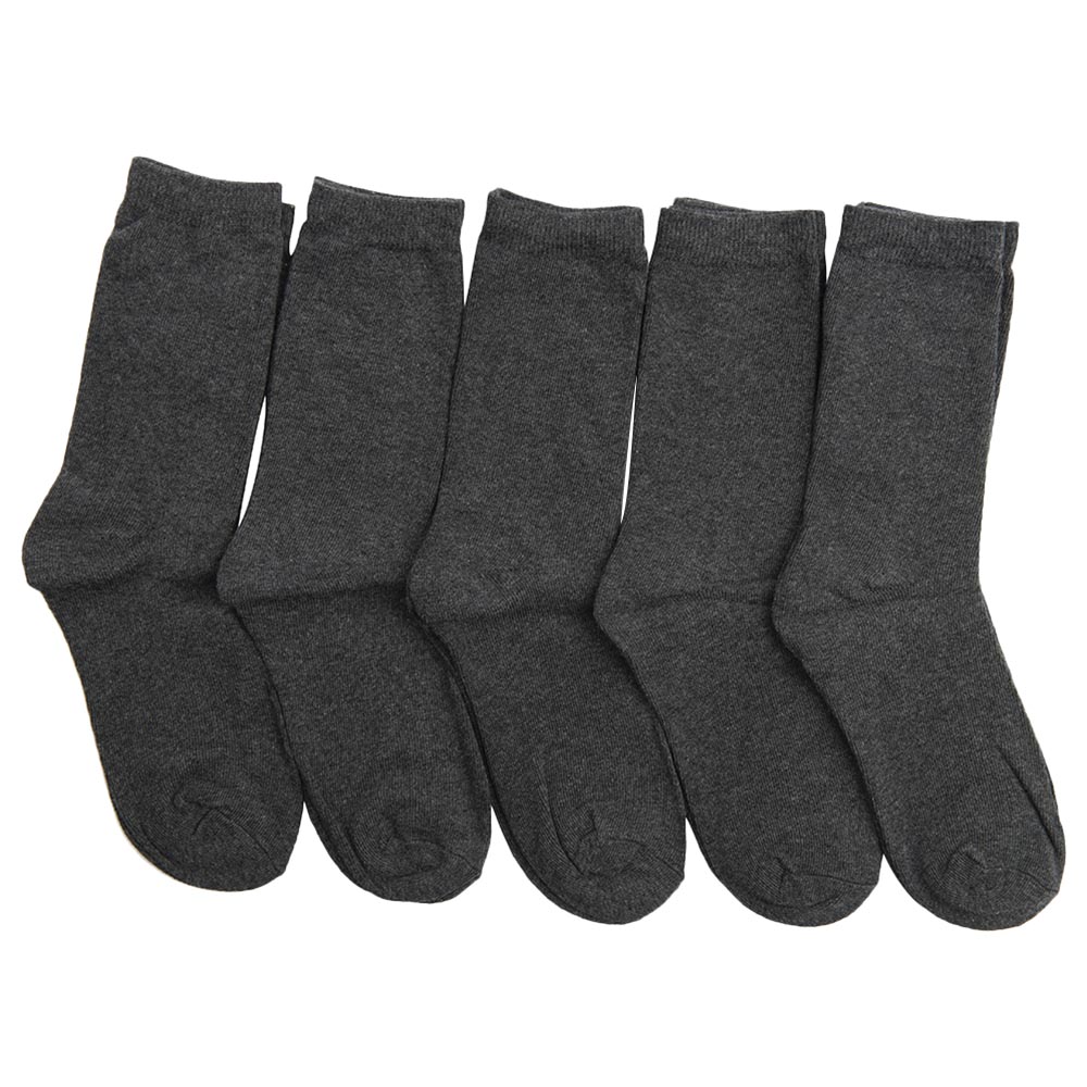 Night Angel Socks for Girls Pack of 5 - Black