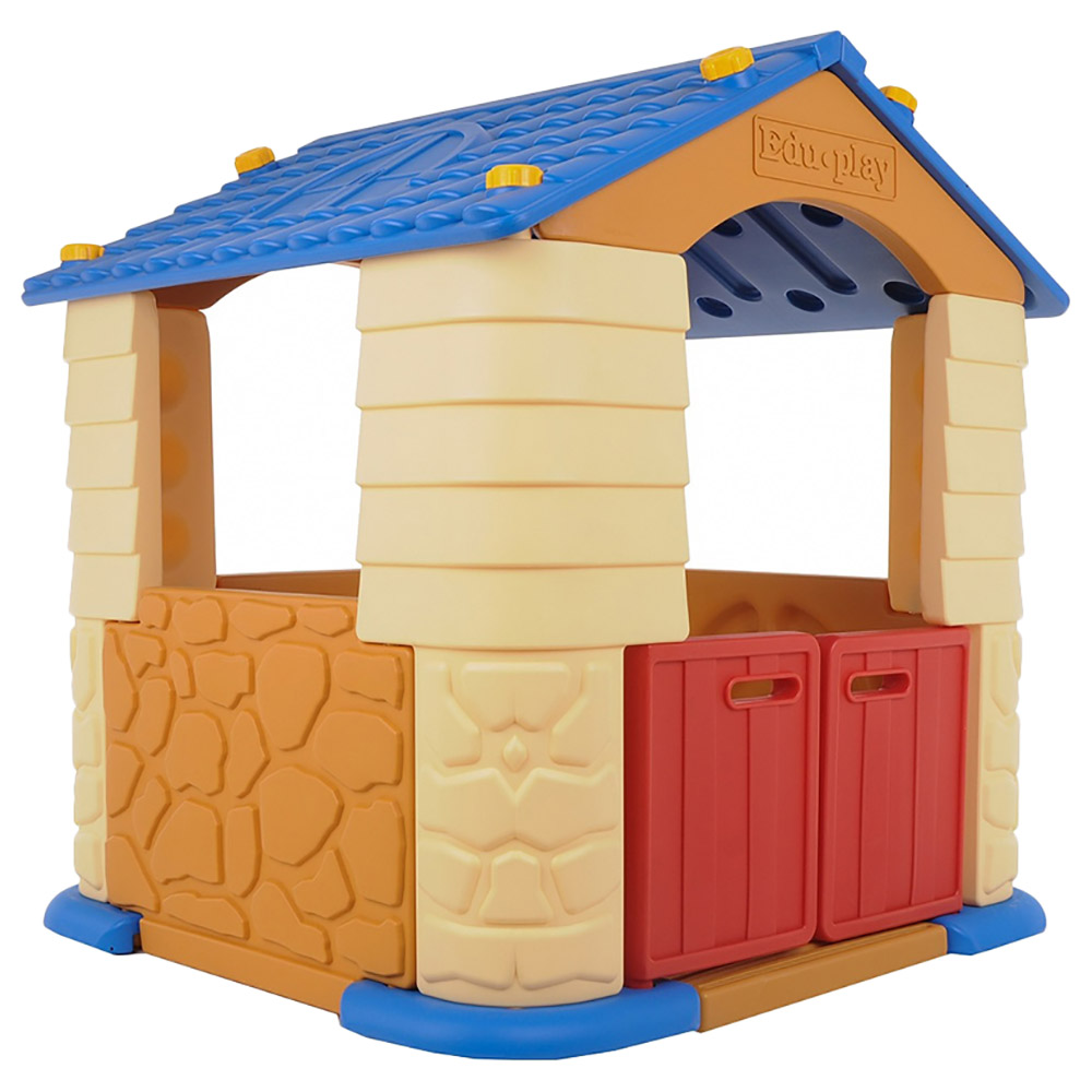 Little Angel Kids Playhouse Indoor & Outdoor - Blue_3y