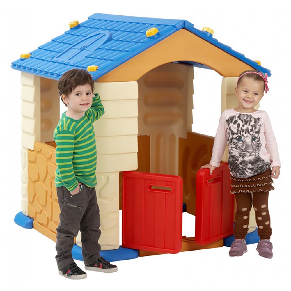 Little Angel Kids Playhouse Indoor & Outdoor - Blue_3y