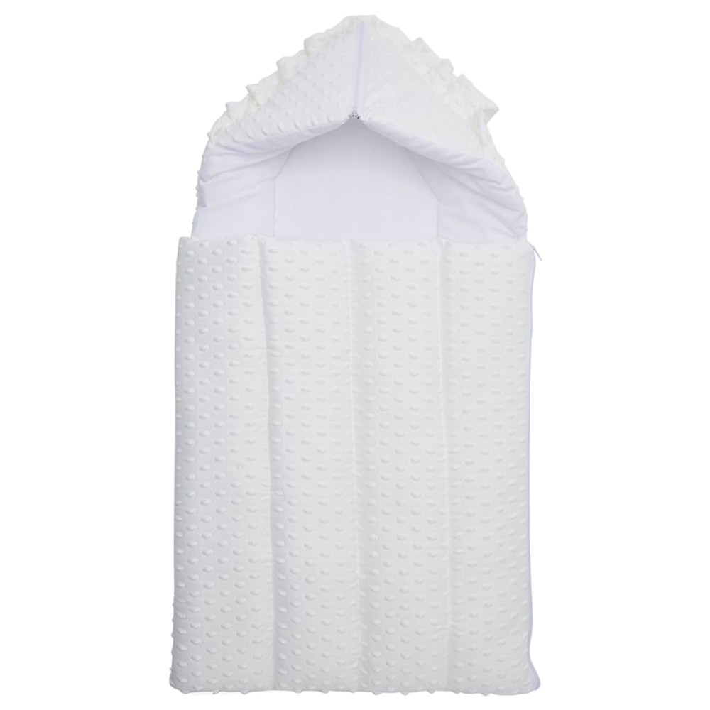 Little Angel Baby Sleeping Bag Newborn Infant Soft Carry Nest - White 2