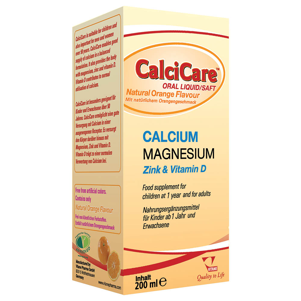 Vitane - Calcicare Liquid - 200 ml