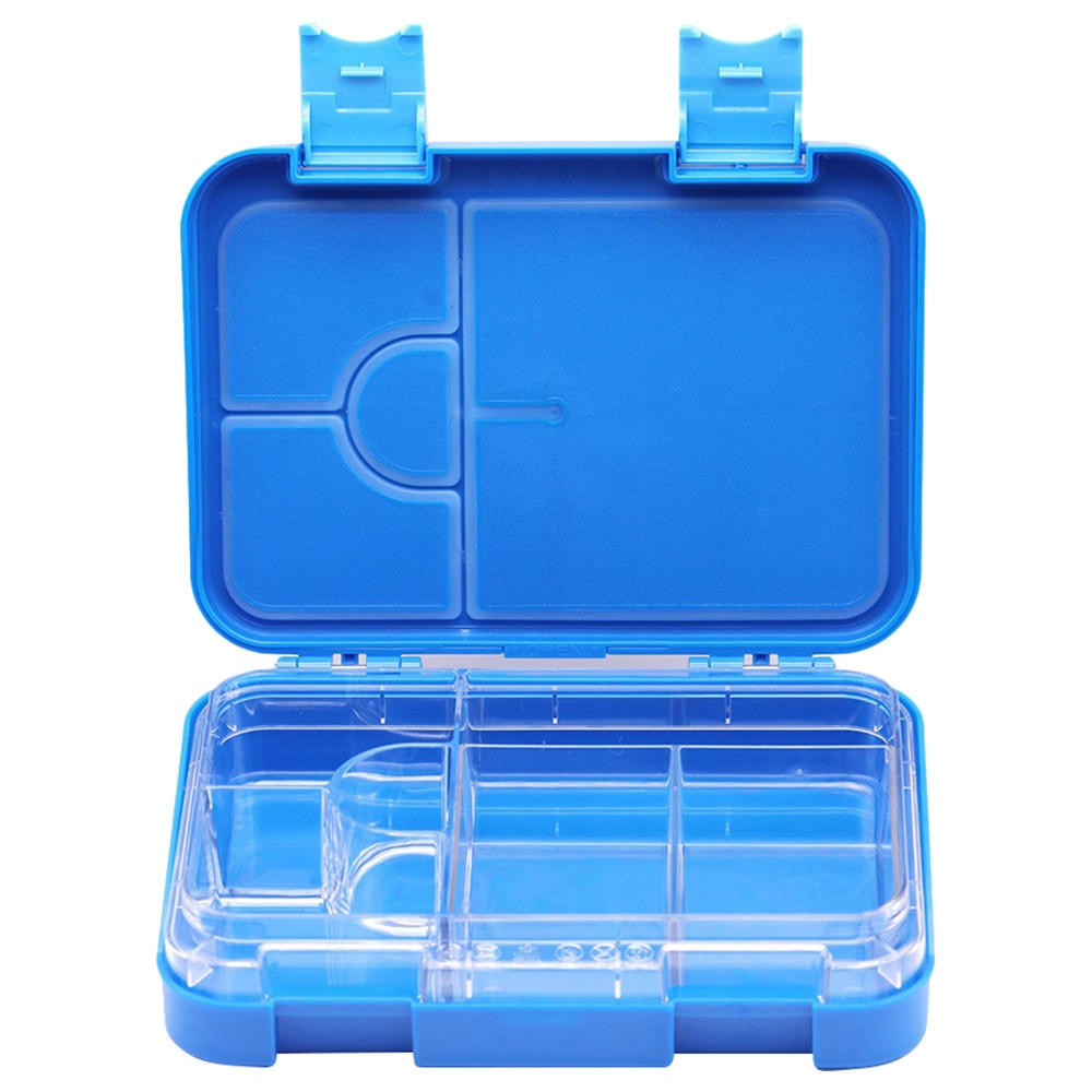 GenioWorld Lunch Box + Ice pack + Dolphin Sandwich Cutter