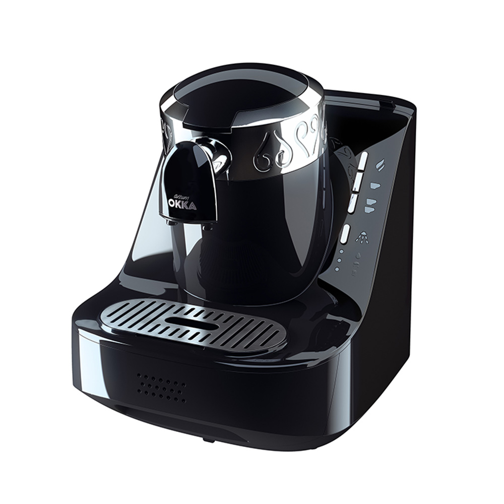 Arzum Okka Turkish Coffee Maker - Black & Chrome