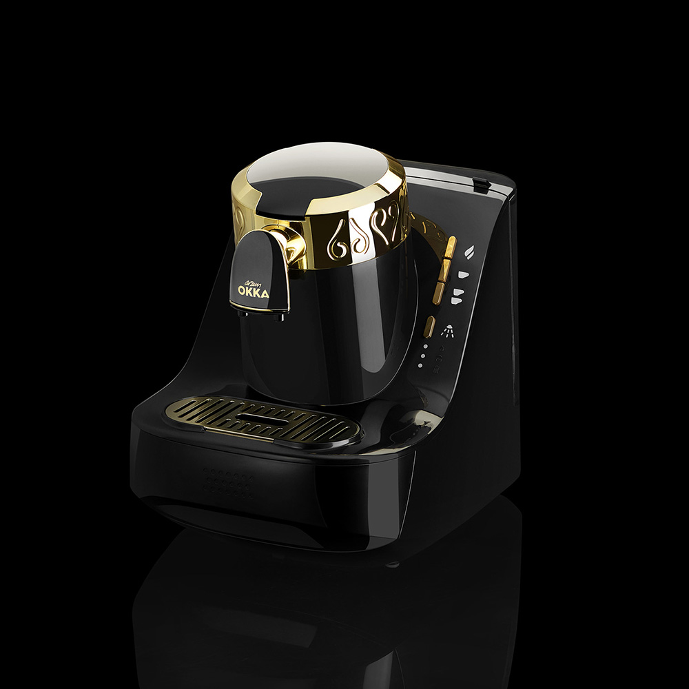 Arzum Okka Turkish Coffee Maker - Black & Gold