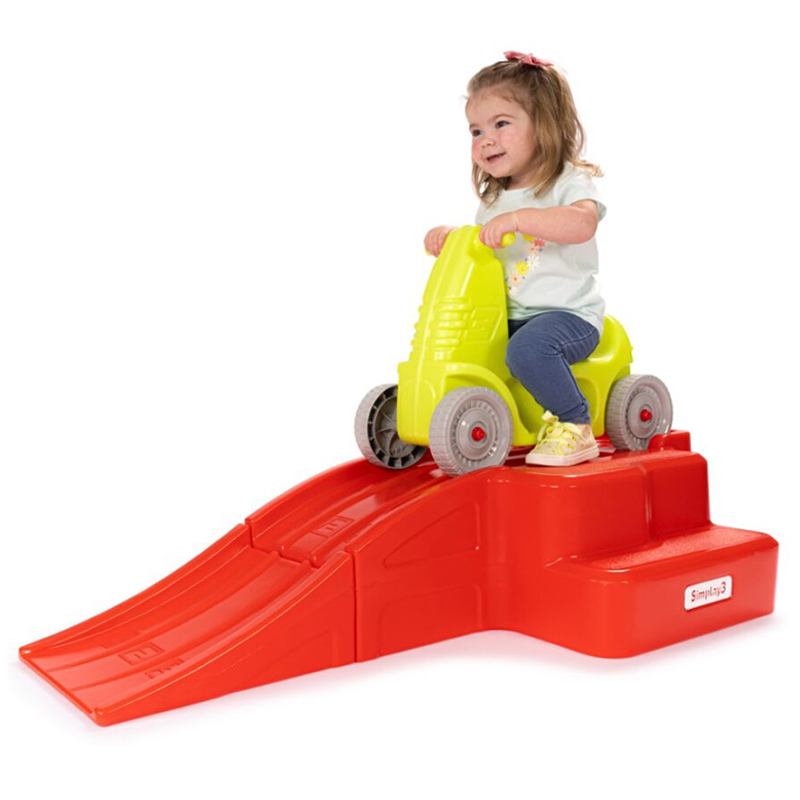 Simplay3 - Downhill Thrill Kids Coaster - Red