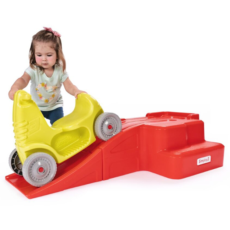 Simplay3 - Downhill Thrill Kids Coaster - Red