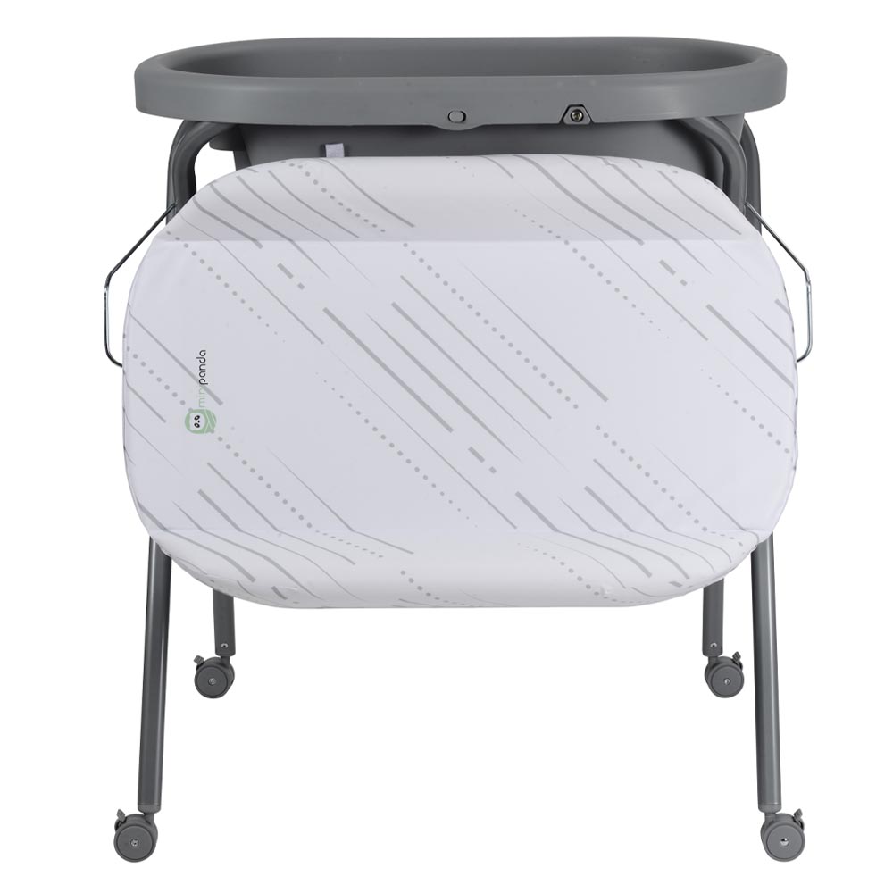 Mini Panda - Bubbly Changing Baby Bath Tub 0-12m+ - Grey