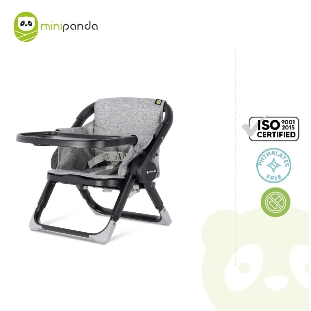 Mini Panda Snacky Time Cub Booster Seat Group 1 - Graphite