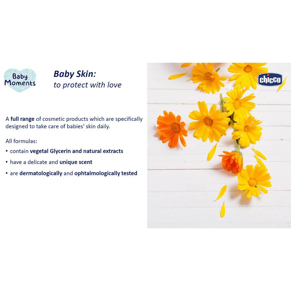 Chicco - Baby Moments Gentle Body Wash And Shampoo - 200ml