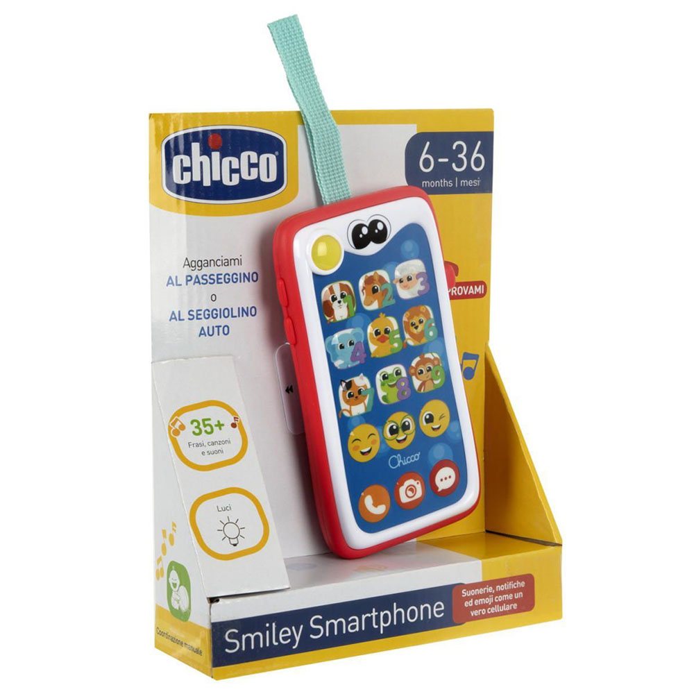 イェナ SMARTPHONE SMiLEY Buy Chicco - Smiley Smartphone Toy in UAE | Mumzworld