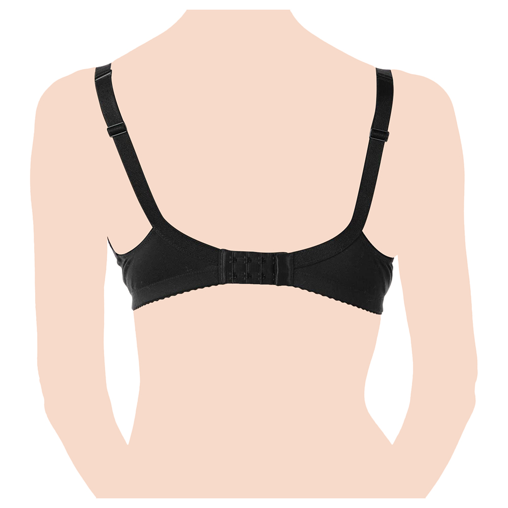 Chicco - Cotton Stretch Maternity Bra - Black