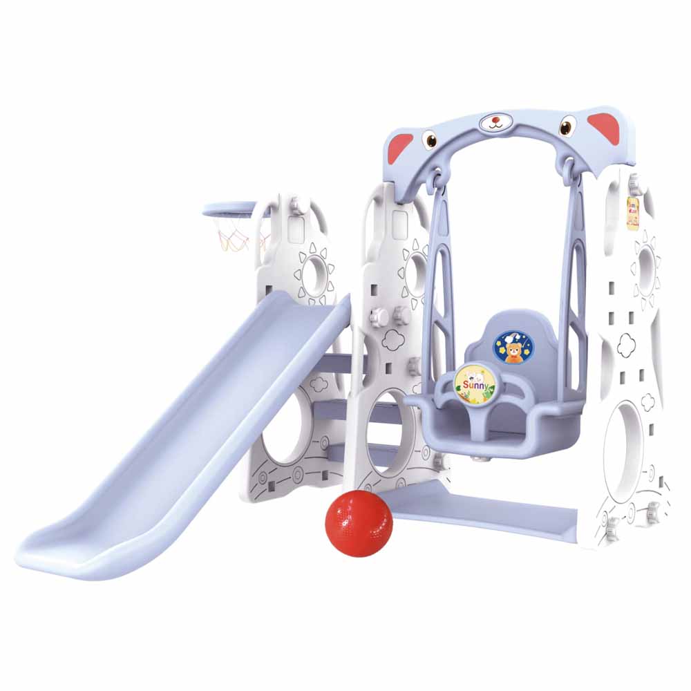 Mini Panda - 3-in-1 Sunny Jumbo Slide With Swing