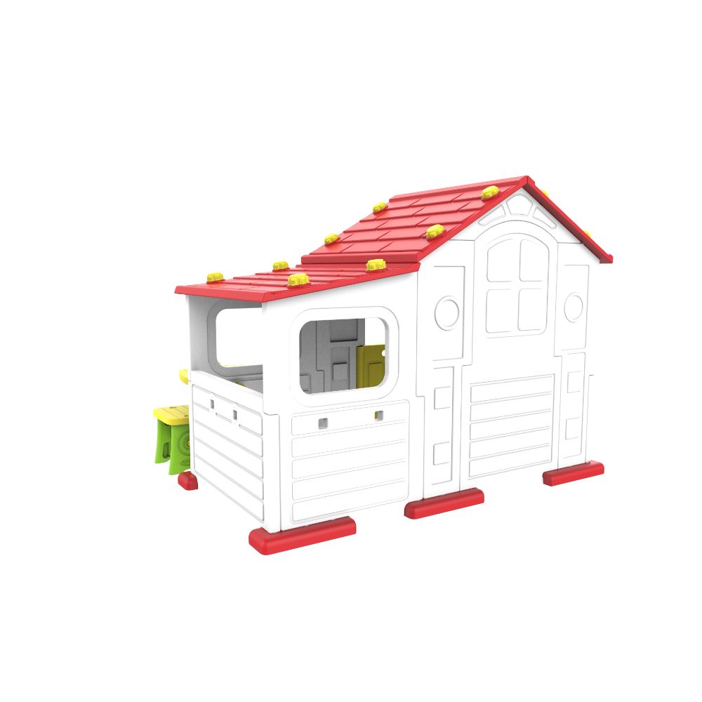 Mini Panda - Tomo Big Playhouse With Table & Chairs