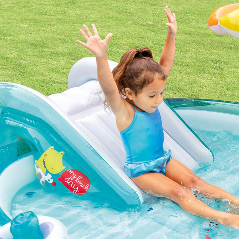 Intex - Gator Play Centre - Blue - Bouncer & Play Pool