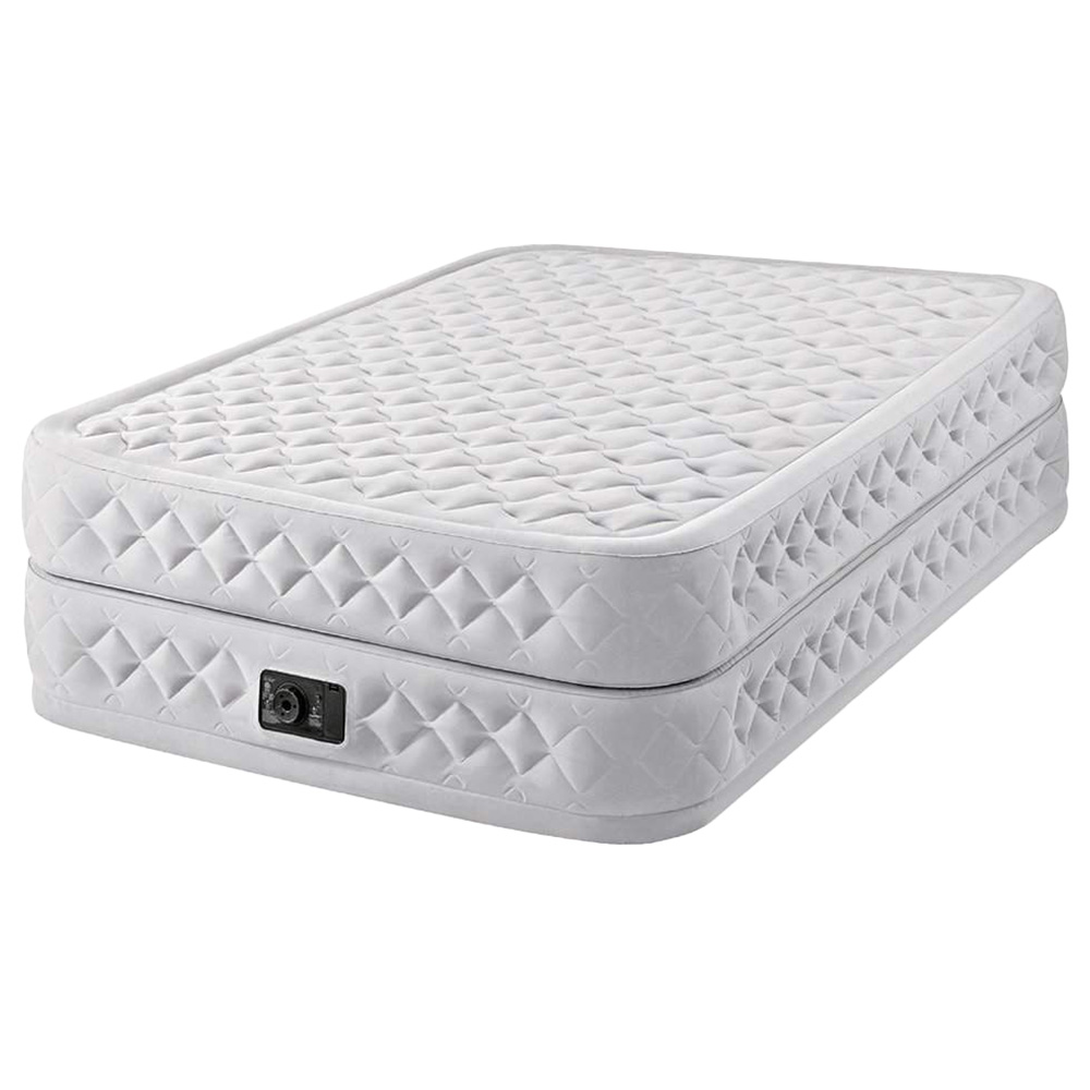 Intex - Queen Supreme Air-Flow Airbed With Fiber-Tech Bip