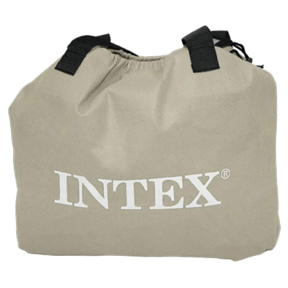 Intex - Queen Supreme Air-Flow Airbed With Fiber-Tech Bip