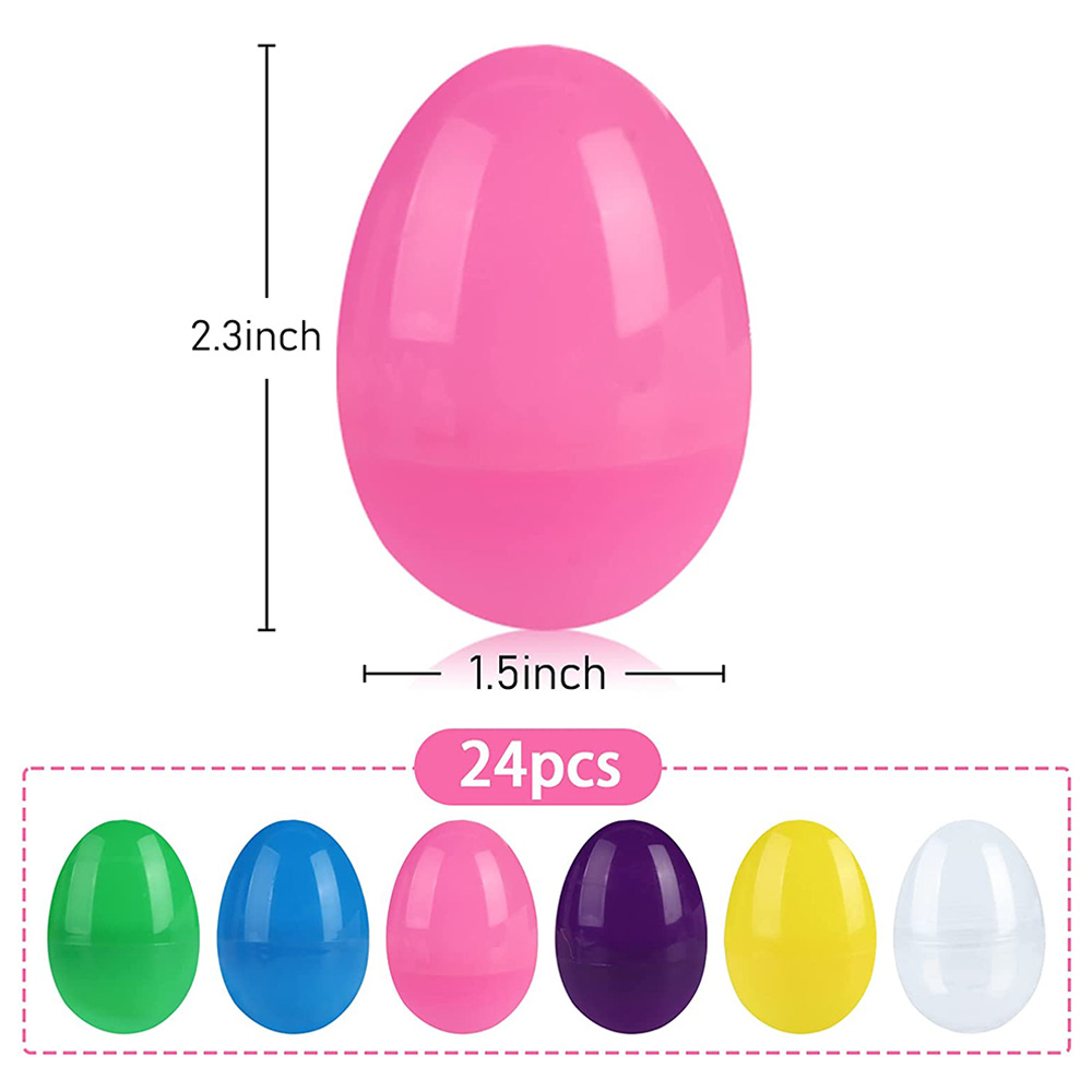 Brain Giggles - Prefilled Easter Eggs With Toys - 24pcs
