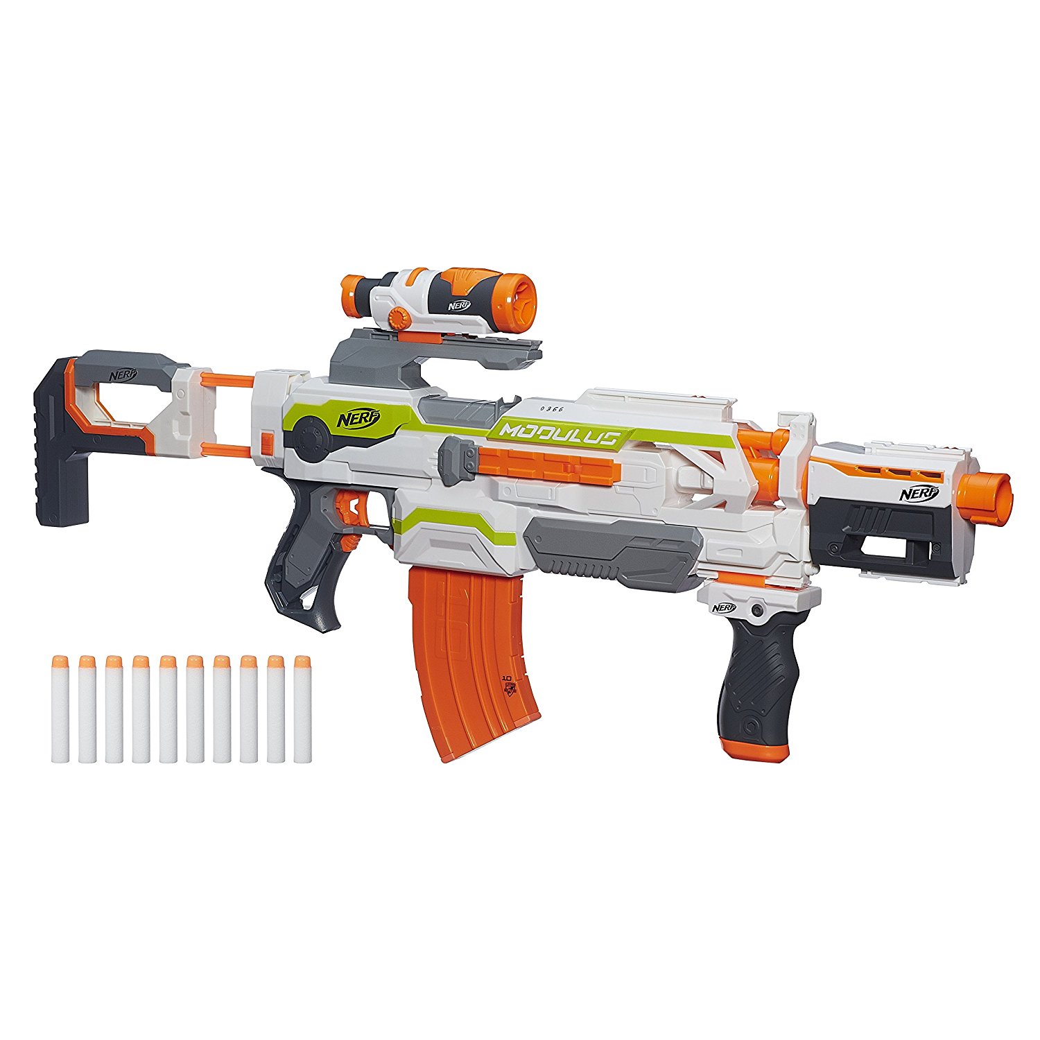 Buy Nerf - N-Strike Modulus Ecs-10 Blaster Online | Mumzworld