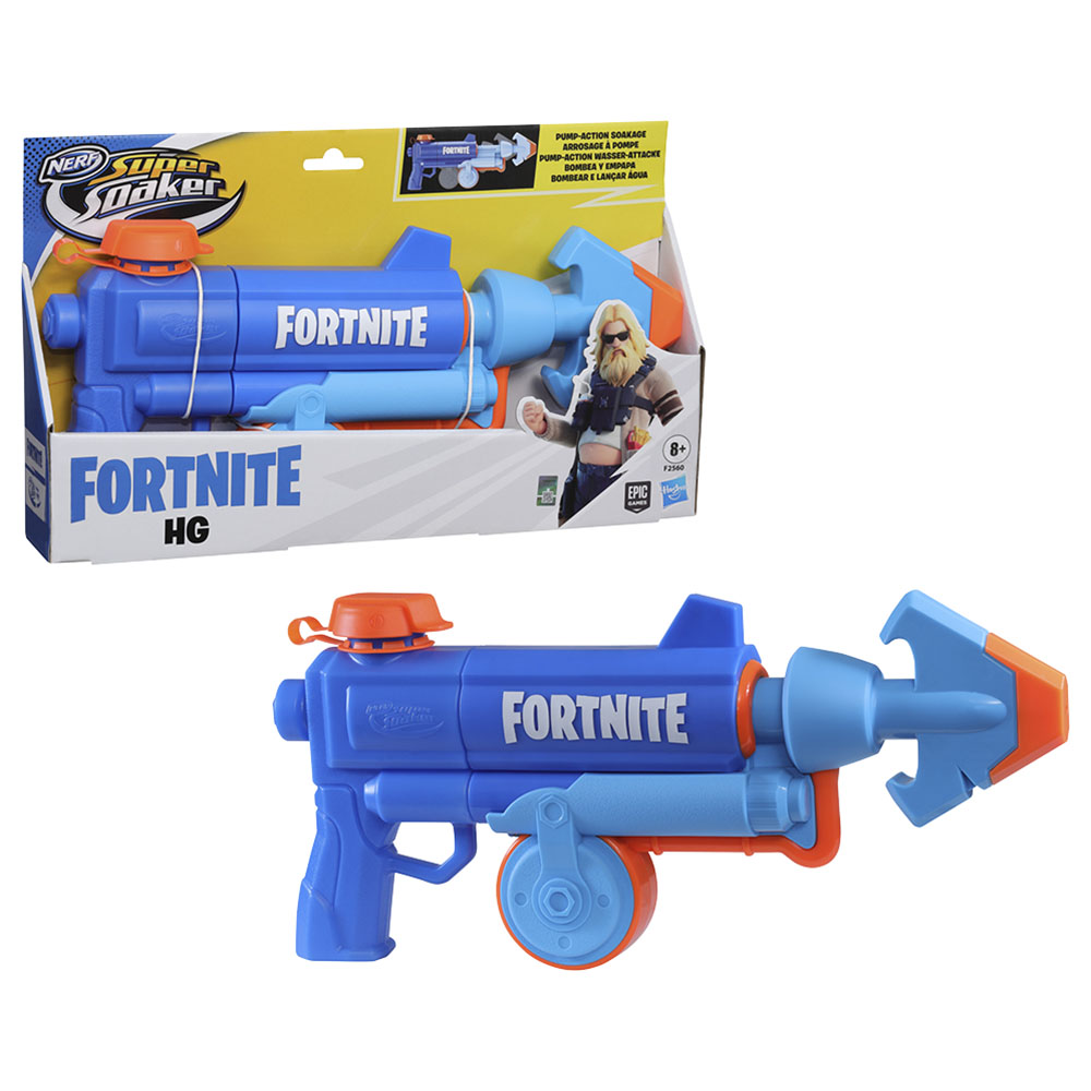 Hasbro - Nerf Super Soaker Fortnite Hg Water Blaster