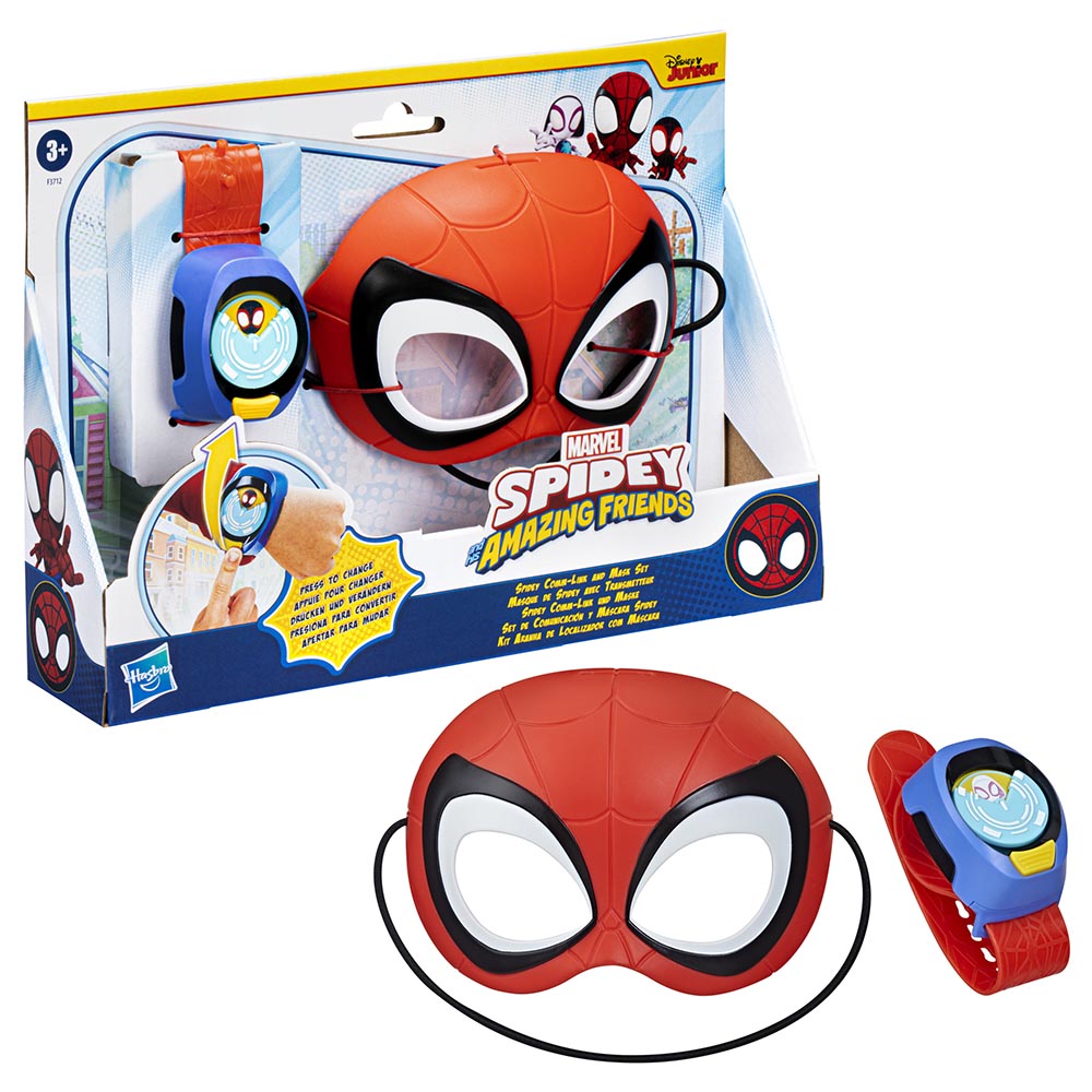 Spiderman - Spidey Comm Link Set With Wristband & Mask