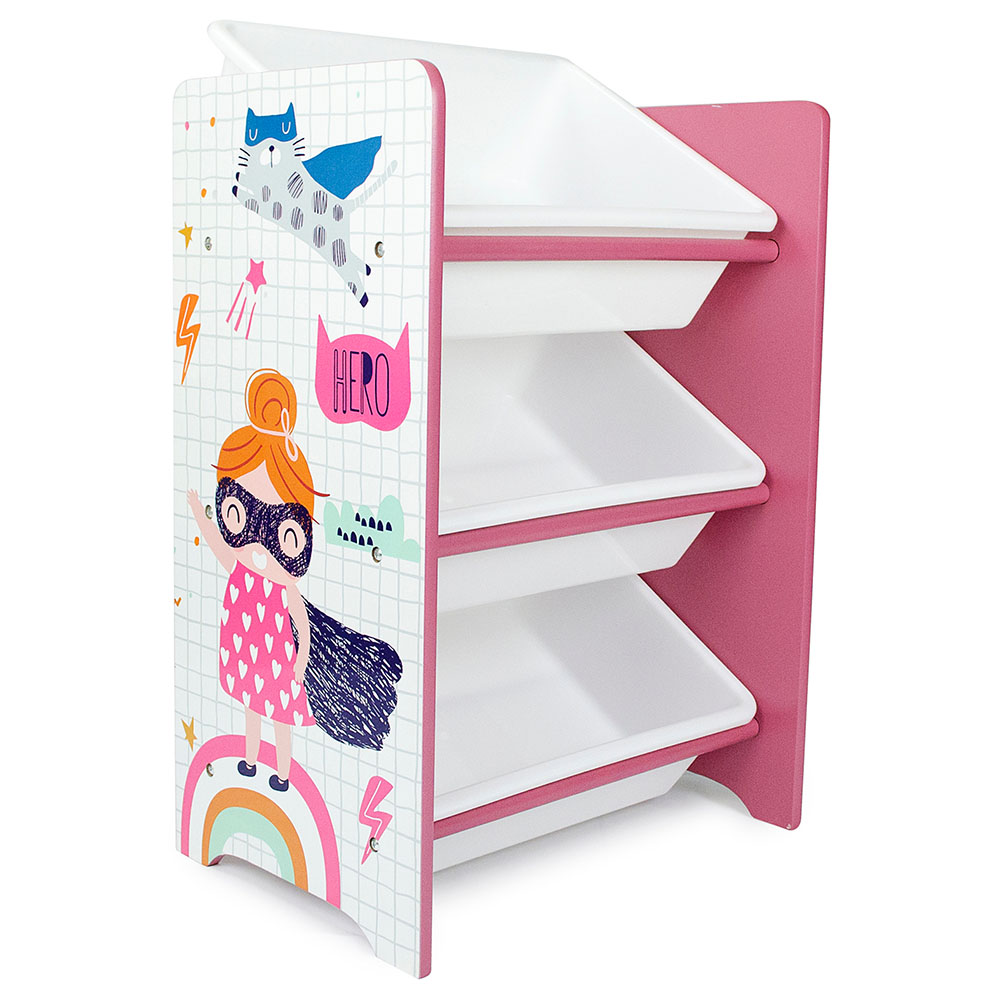 Home Canvas - Super Girl Toy Storage Organizer
