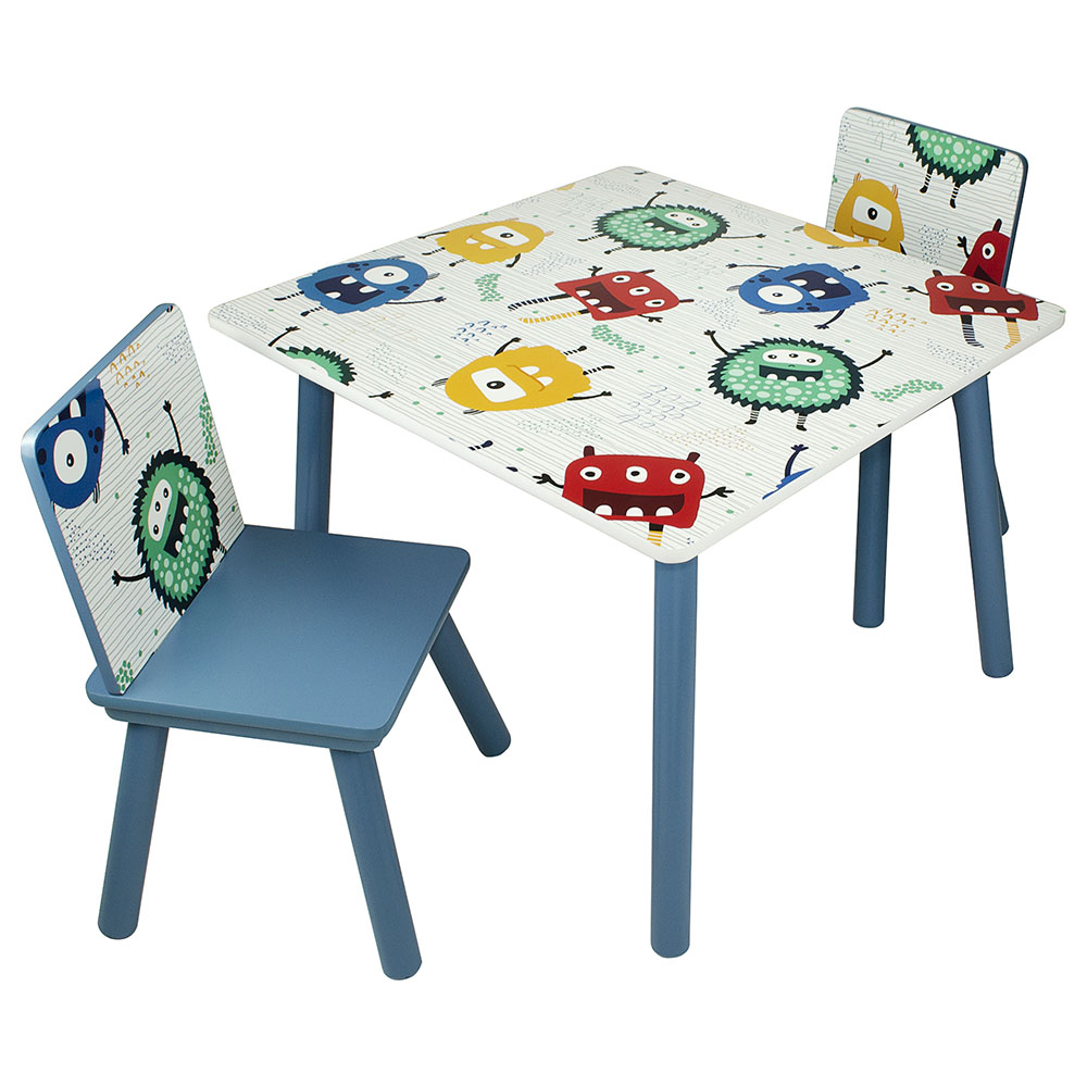 Home Canvas - Monster Table & 2 Chair Set