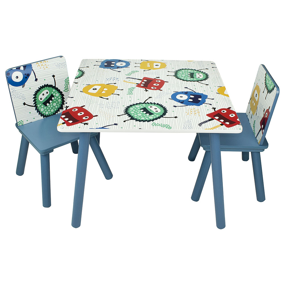 Home Canvas - Monster Table & 2 Chair Set