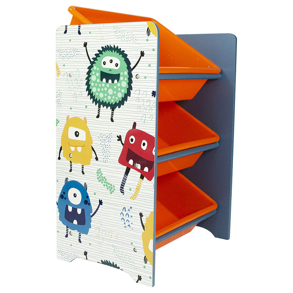 Home Canvas - Crazy Monster Toy Storage Organizer